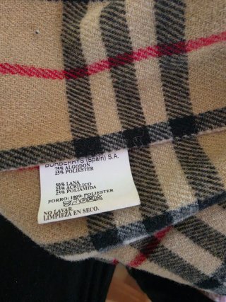 Chaqueta larga Burberry