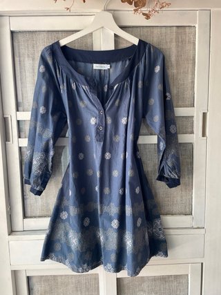 Vestido túnica algodón Boho Chic