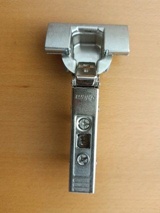Bisagras para muebles de cocina INOX sin freno