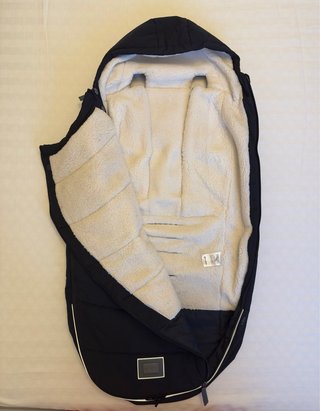 Saco Cubrepies Cybex Platinum Negro. Impecable!!
