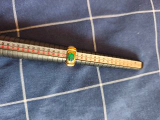 Anillo Plata 925 con Esmeralda