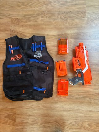 Pistola Nerf ( electrica )  Kit de nerf