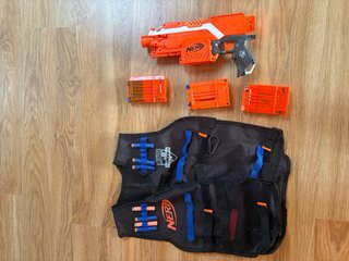 Pistola Nerf ( electrica )  Kit de nerf
