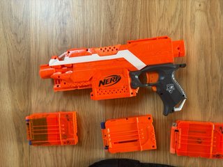Pistola Nerf ( electrica )  Kit de nerf