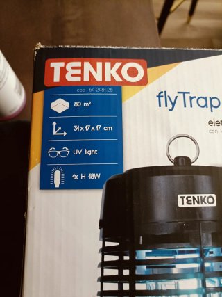 TENKO Elettroinsetticida Fly Trap 18XL
