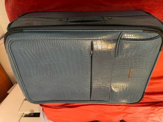 Valigia Balenciaga Vintage Blu