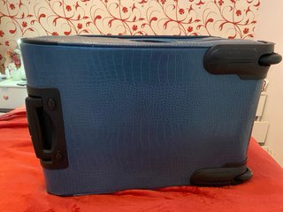 Valigia Balenciaga Vintage Blu