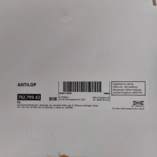 Trona IKEA con bandeja