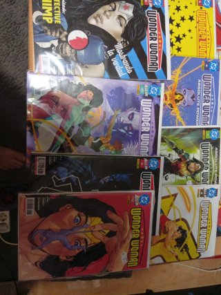 Pack de comics wonder woman All in