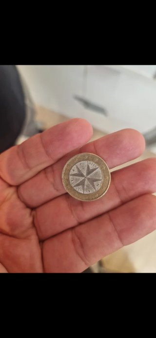 Moneda 1 Euro Malta 2020 Estrella