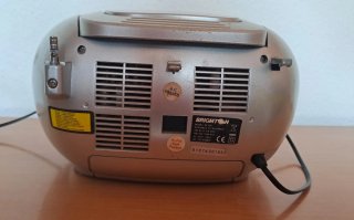 Radio CD Player Plata