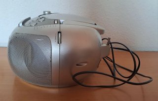 Radio CD Player Plata