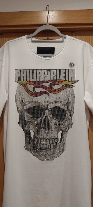 T-shirt Philipp Plein Branca XXL