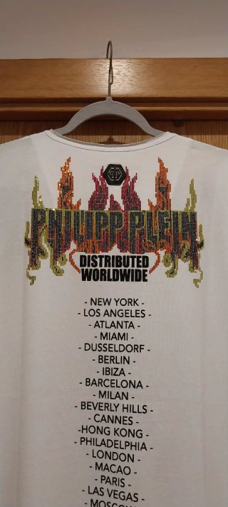 T-shirt Philipp Plein Branca XXL