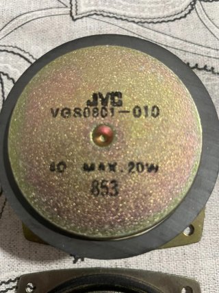 Altavoces JVC Negros (4 unidades)