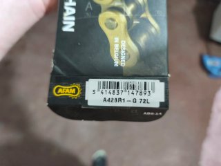 Cadena Moto AFAM Premium Gold