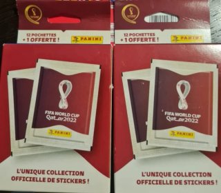 2 Cajas de de sobres cromos Panini  Mundial 2022
