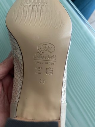 Elisabetta Scarpe Comode Beige/Bianco