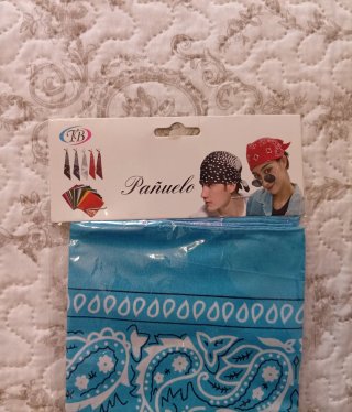 Pañuelo azul