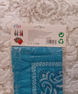 Pañuelo azul