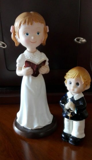 Figuras COMUNION Niño Niña Tarta decoracion