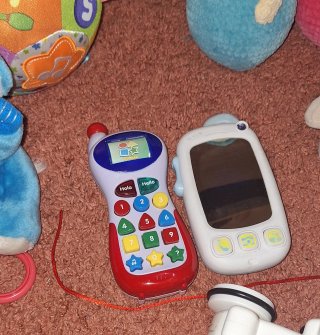 Lote Juguetes Bebé Peluche Móvil Teléfono Libro