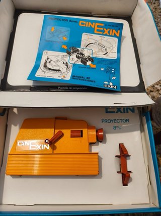 Proyector de cine Cinexin Disney 8mm.
