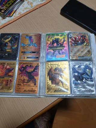 Álbum Pokémon Break Through Cartas Doradas