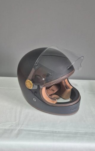 Casco Moto ByCity Roadster III  Integral Negro Mat