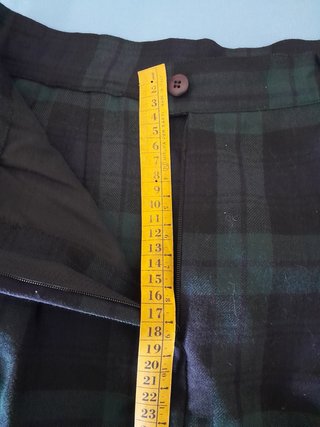 Pantaloni Corti Scozzesi Lana Vergine Taglia 44