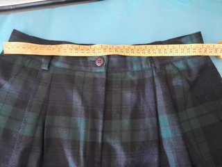 Pantaloni Corti Scozzesi Lana Vergine Taglia 44