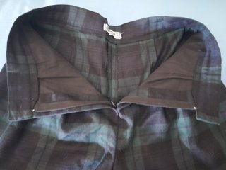 Pantaloni Corti Scozzesi Lana Vergine Taglia 44