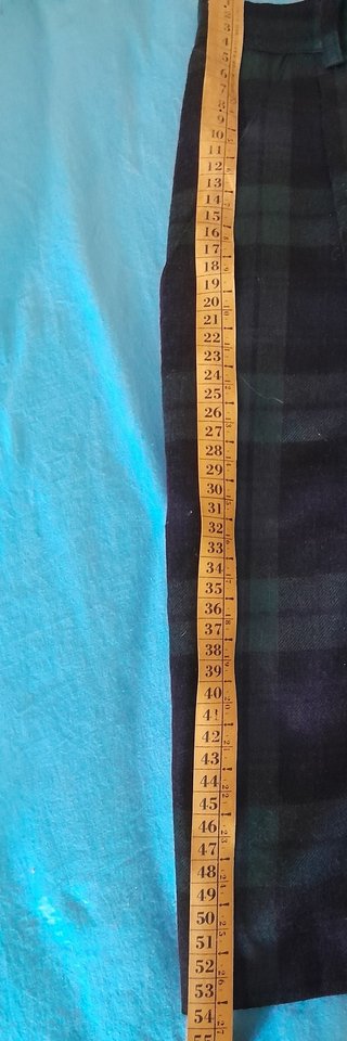 Pantaloni Corti Scozzesi Lana Vergine Taglia 44