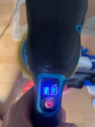 Pulidora Orbital Inalámbrica 48V 9 Velocidades