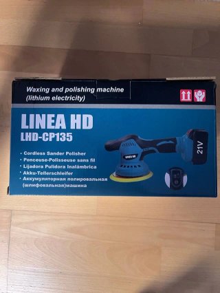Pulidora Orbital Inalámbrica 48V 9 Velocidades