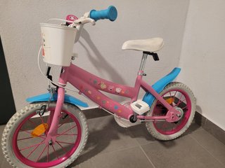 Bicicleta Peppa Pig 14 Rosa