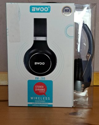 Auriculares Inalámbricos BWOO BW-280 Negro