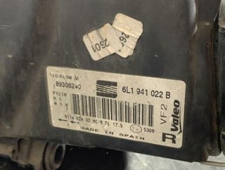 Faro der seat 6l1941022 ibiza (6l1) 1.4 cool 60579