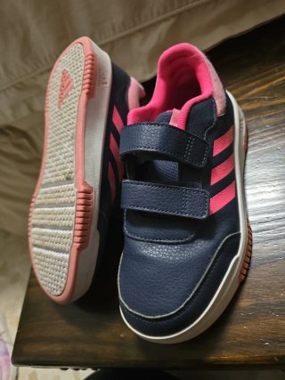 Zapatillas Adidas niña azul y rosa T34
