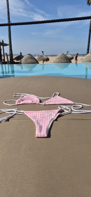 Bikini Vichy Rosa Trouboul Edición Limitada