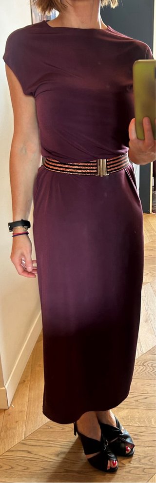 Abito Chiara B. Suede Milano vinaccia