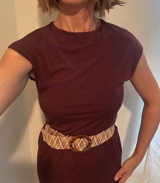 Abito Chiara B. Suede Milano vinaccia