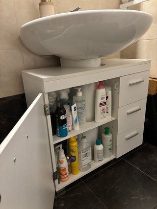 MUEBLE BAÑO APTO PARA PEDESTAL Y/O LAVABO.
