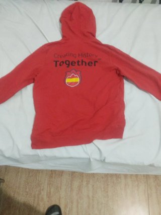 Sudadera España Euro2012 Talla 10-12