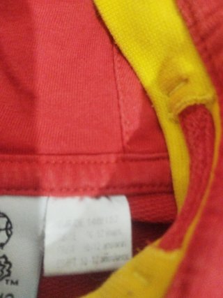 Sudadera España Euro2012 Talla 10-12
