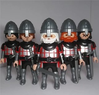 Playmobil 5 Soldados Medievales