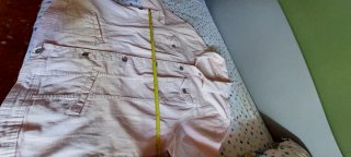 Nueva!! Chaqueta Vaquera rosa