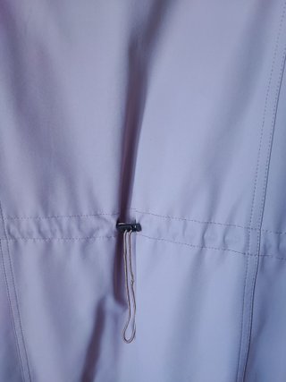 Parka cortavientos S.R.Q. mujer rosa