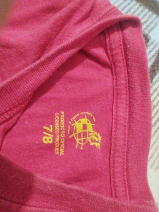 Camiseta España Fútbol Talla 7-8 Años
