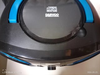 Radio CD Daewoo Negro/Azul